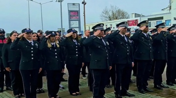 Gelibolu’da Polis Haftası Gururu: Atatürk Anıtı’na Çelenk Sunuldu