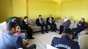 Vali Toraman’dan Şehit Ailesine Ziyaret