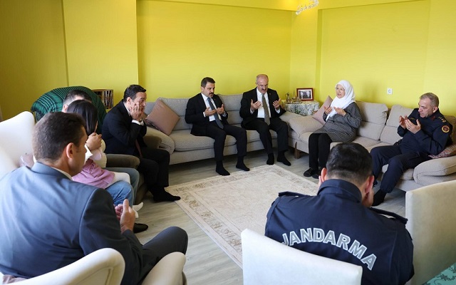 Vali Toraman’dan Şehit Ailesine Ziyaret
