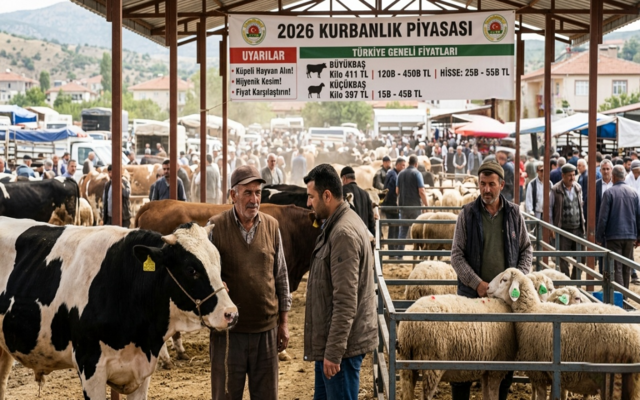 2026 Kurbanlık Fiyatları Netleşti