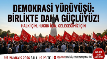 Gelibolu’da Demokrasi Yürüyüşü “Birlikte Daha Güçlüyüz!”