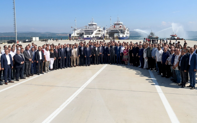 Gelibolu Yeni Feribot İskelesi Açıldı
