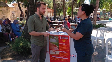 Sıtma Tehdidine Karşı Pazar Yerinde Farkındalık Standı