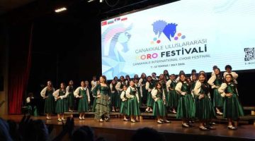 Çanakkale’de Koro Festivali Coşkusu