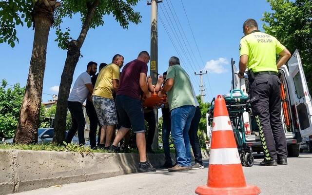 Gelibolu’da Koray Akkuş’un Aracı Kazaya Karıştı