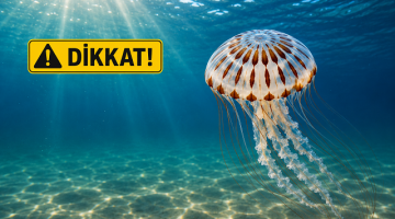 Kıyılarda Pusula Denizanası Uyarısı