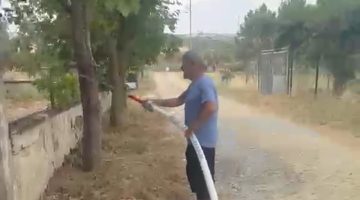 Kendi Yangın Söndürme Sistemlerini Kurup Tatbikat Yaptılar
