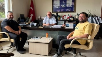 Gazetecilerden Başkan Göztepe’ye Bozcaada Ziyareti
