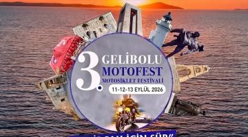 3. Gelibolu Motofest İçin Geri Sayım Başladı