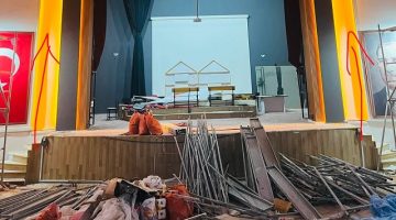 Gelibolu İlçe Milli Eğitim Müdürlüğü Konferans Salonu Yenileniyor