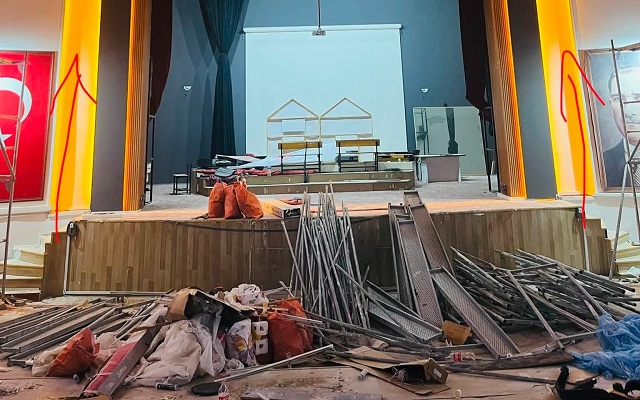 Gelibolu İlçe Milli Eğitim Müdürlüğü Konferans Salonu Yenileniyor