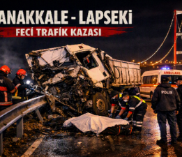Lapseki’de Meydana Gelen Kazada 2 Kişi Hayatını Kaybetti