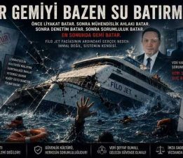 Levent Zebek: “Bir Gemiyi Bazen Su Batırmaz”