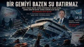 Levent Zebek: “Bir Gemiyi Bazen Su Batırmaz”