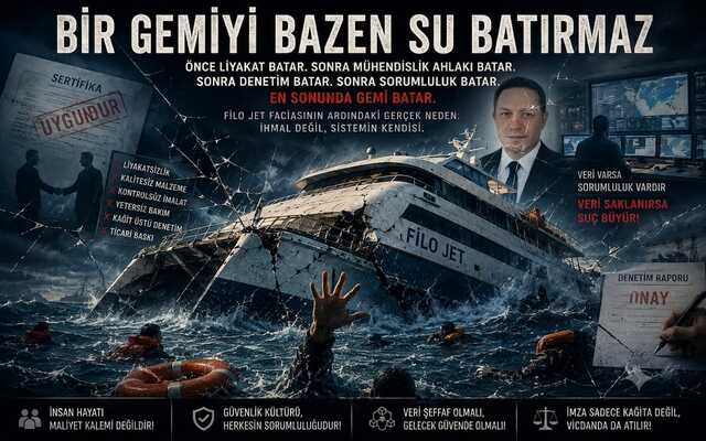 Levent Zebek: “Bir Gemiyi Bazen Su Batırmaz”
