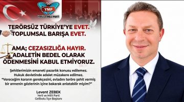 Terörsüz Türkiye İstiyoruz; Ancak Adaletin Bedel Olarak Ödenmesini Kabul Etmiyoruz