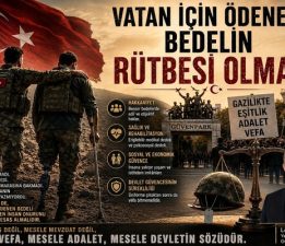 Vatan İçin Ödenen Bedelin Rütbesi Olmaz