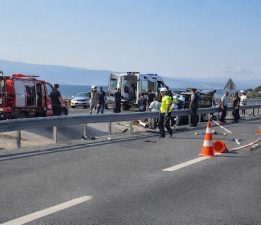 Gelibolu – Eceabat Karayolunda Trafik kazası: Yaralılar Var