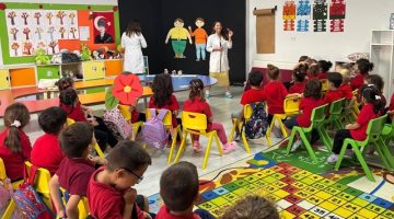 Gelibolu Sağlıklı Hayat Merkezi’nden Miniklere Sağlık Dersi