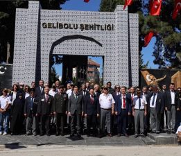 Gelibolu’da 19 Eylül Gaziler Günü Kutlandı