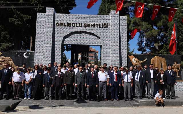 Gelibolu’da Gaziler Günü Törenleri Yapıldı