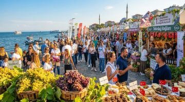 Tekirdağ’da Gastronomi ve Bağcılık Festivali Sona Eriyor