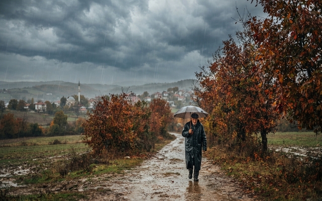 Trakya’da Termometreler Düşüyor, Sağanak Yağış Kapıda