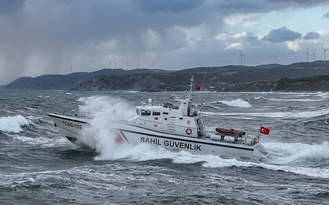 Çanakkale Açıklarında 14 Düzensiz Göçmen Kurtarıldı