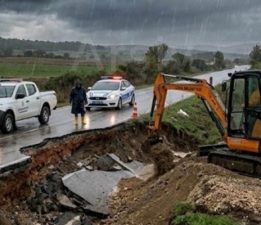 Çanakkale’de Fırtına ve Sağanak Kabusu Yaşandı