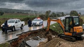 Çanakkale’de Fırtına ve Sağanak Kabusu Yaşandı