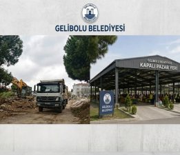 Gelibolu’da Kapalı Pazar Yeri Hayata Geçiyor