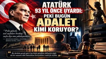 Levent Zebek yazdı: “Atatürk 93 Yıl Önce Uyardı”