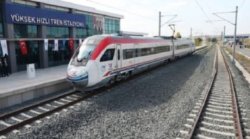 Trakya’da Hızlı Tren Hattı Hizmete Girdi